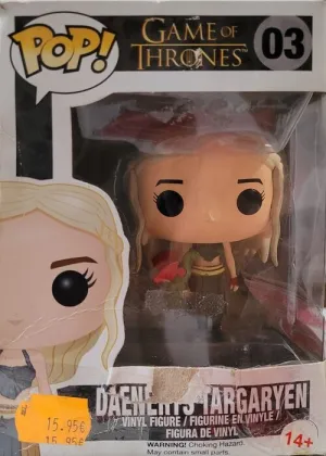SALDO - JUEGO DE TRONOS FIG 10CM VINYL POP - DAENERYS TARGARYEN                    