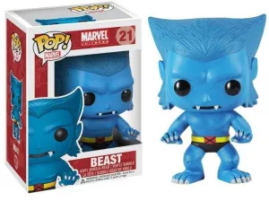 X-MEN CABEZON 10 CM LA BESTIA VINYL POP MARVEL HEROES                      