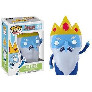 HORA DE AVENTURAS REY HIELO FIG.10 CM VINYL POP                            