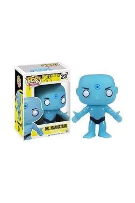 WATCHMEN CABEZON 10 CM BOBBLE POP  DR. MANHATTAN                           
