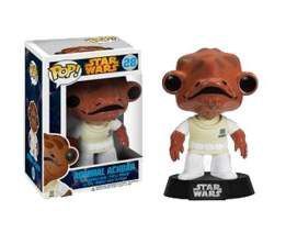 ALMIRANTE ACKBAR CABEZON 10 CM BOBBLE POP STAR WARS                        