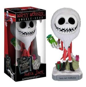 PESADILLA ANTES DE NAVIDAD CABEZON SANTA JACK 18CM                         