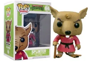 TORTUGAS NINJA SPLINTER FIG.10 CM VINYL POP TEENAGE MUTANT                 
