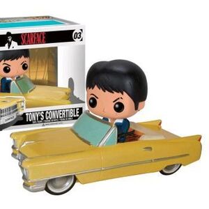 SCARFACE TONY MONTANA & CADILLAC VINYL POP RIDES                           