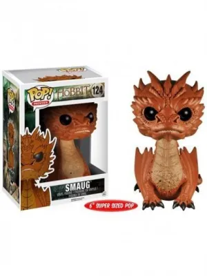 EL HOBBIT FIGURA 13 CM DRAGON SMAUG VINYL POP                              