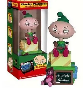 FAMILY GUY STEWIE NAVIDAD CABEZON 18CM                                     