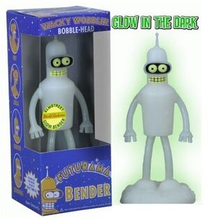 FUTURAMA CABEZON BENDER FLUORESCENTE                                       