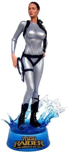 TOMB RAIDER 2 LARA CROFT WETSUIT ESTATUA CARTEL                            