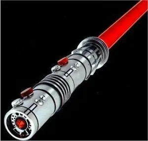 STAR WARS SABLE LASER DARTH MAUL LUZ Y SONIDO                              