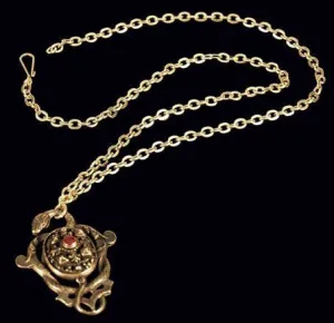 PIRATAS DEL CARIBE JOYAS - COLGANTE HECTOR BARBOSSA REPLICA                