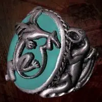 PIRATAS DEL CARIBE ANILLO JACK SPARROW DRAGON RING                         