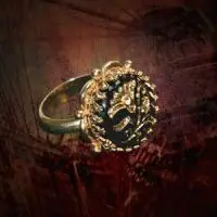 PIRATAS DEL CARIBE ANILLO JACK SPARROW BUTTON RING                         