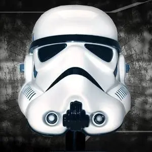 STAR WARS CASCO A ESCALA STORMTROOPER EP. IV                               