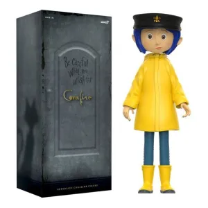 CORALINE FIGURA SUPERSIZE VINLY CORALINE WITH HAT (BUTTON EYES) 40 CM