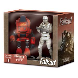FALLOUT PACK FIGURAS NUKATRON & SYNTH 7 CM