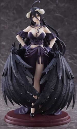 OVERLORD IV FIGURA ALBEDO BLACK DRESS VER. AMP 20 CM