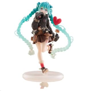 HATSUNE MIKU ESTATUA PVC FASHION OUTDOOR VER. 18 CM
