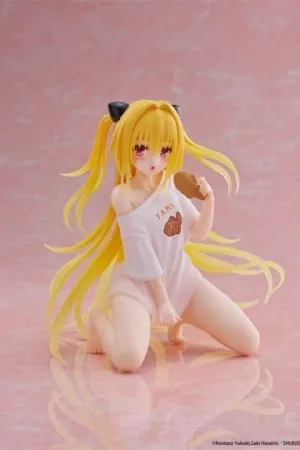 TO LOVE-RU DARKNESS ESTATUA PVC DESKTOP CUTE FIGURE GOLDEN DARKNESS ROOMWEAR VER. 13 CM