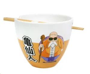 DRAGON BALL Z BOL PARA RAMEN CON PALILLOS ROSHI 473 ML
