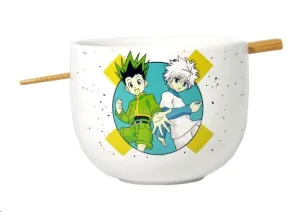 HUNTER X HUNTER BOL PARA RAMEN CON PALILLOS 414 ML