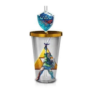 THE LEGEND OF ZELDA VASO REFRESCO 480 ML ESCUDO ZELDA                      
