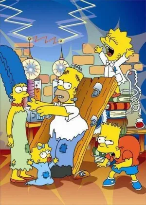 PUZZLE LOS SIMPSONS FRANKENSTEIN 500                                       