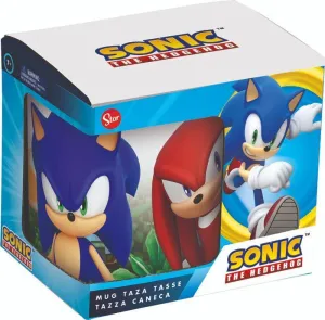SONIC THE HEDGEHOG TAZA CERAMICA 325 ML