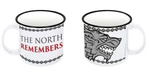 JUEGO DE TRONOS TAZA STARK THE NORTH REMEMBERS                             
