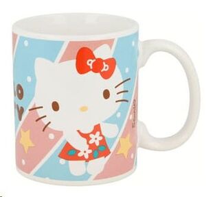 HELLO KITTY TAZA SANRIO CUTE RED DRESS 325ML