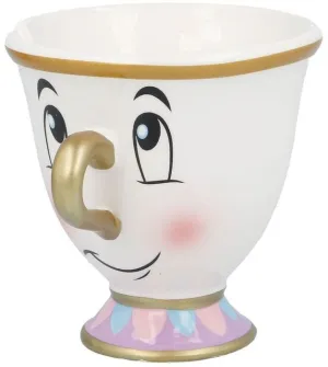 LA BELLA Y LA BESTIA TAZA 3D CHIP 170 ML