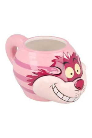 DISNEY TAZA 3D ALICIA EN EL PAÍS DE LAS MARAVILLAS GATO DE CHESHIRE 500 ML