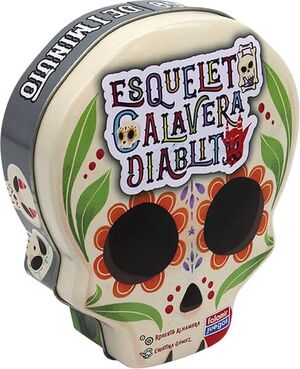 ESQUELETO CALAVERA DIABLITO