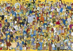PUZZLE LOS SIMPSONS SPRINGFIELD 1000                                       