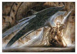 PUZZLE LUIS ROYO EL ANGEL CAIDO 1500                                       