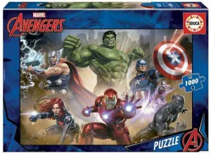 LOS VENGADORES PUZZLE 1000 PIEZAS MARVEL                                   