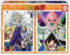 DRAGON BALL PUZZLE EDUCA 2X500 PIEZAS