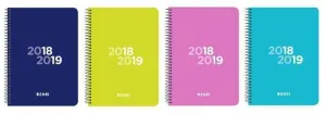 AGENDA ESCOLAR 2018/2019 ENRI 8º D/P CASTELLANO ESPIRAL TP
