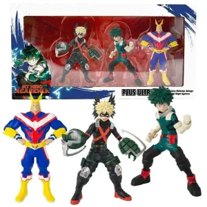 MY HERO ACADEMIA SET COLECCIÓN 3 FIGURAS 10CM