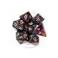 CAJA 7 DADOS ROL MAGMA COLOR LILA