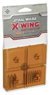 X-WING: PEANAS Y CLAVIJAS NARANJAS                                         