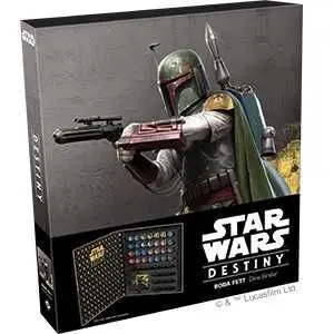 STAR WARS DESTINY. CARPETA PARA DADOS BOBA FETT                            