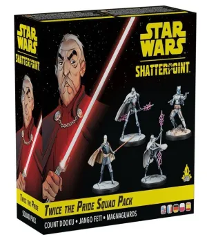 STAR WARS SHATTERPOINT TWICE THE PRIDE COUNT DOOKU SQUAD PACK