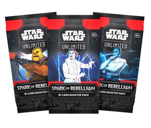 STAR WARS UNLIMITED SPARK OF REBELLION BOOSTER (INGLÉS)