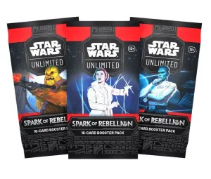 STAR WARS UNLIMITED SPARK OF REBELLION BOOSTER (INGLÉS)