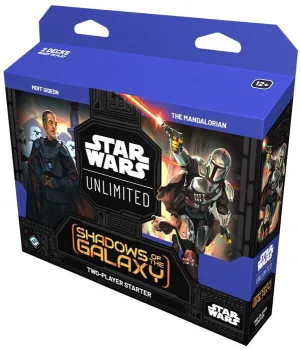 STAR WARS UNLIMITED SOMBRAS DE LA GALAXIA CAJA DE INICIO (INGLÉS)