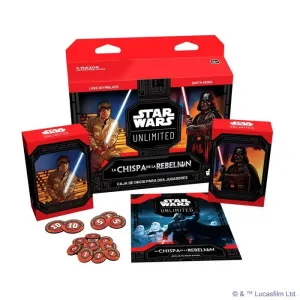 STAR WARS UNLIMITED LA CHISPA DE LA REBELIÓN CAJA DE INICIO