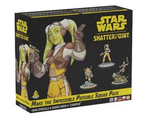 STAR WARS SHATTERPOINT MAKE THE IMPOSSIBLE POSSIBLE SQUAD PACK