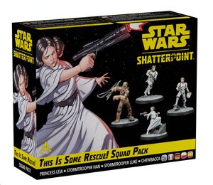 STAR WARS SHATTERPOINT THIS IS SOME RESCUE! SQUAD PACK