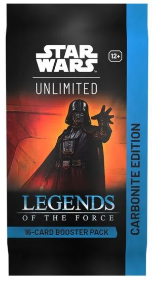 STAR WARS UNLIMITED LEYENDAS DE LA FUERZA CARBONITE BOOSTER (INGLÉS)
