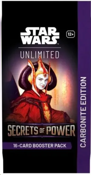 STAR WARS UNLIMITED SECRETOS DEL PODER CARBONITE BOOSTER (INGLÉS)